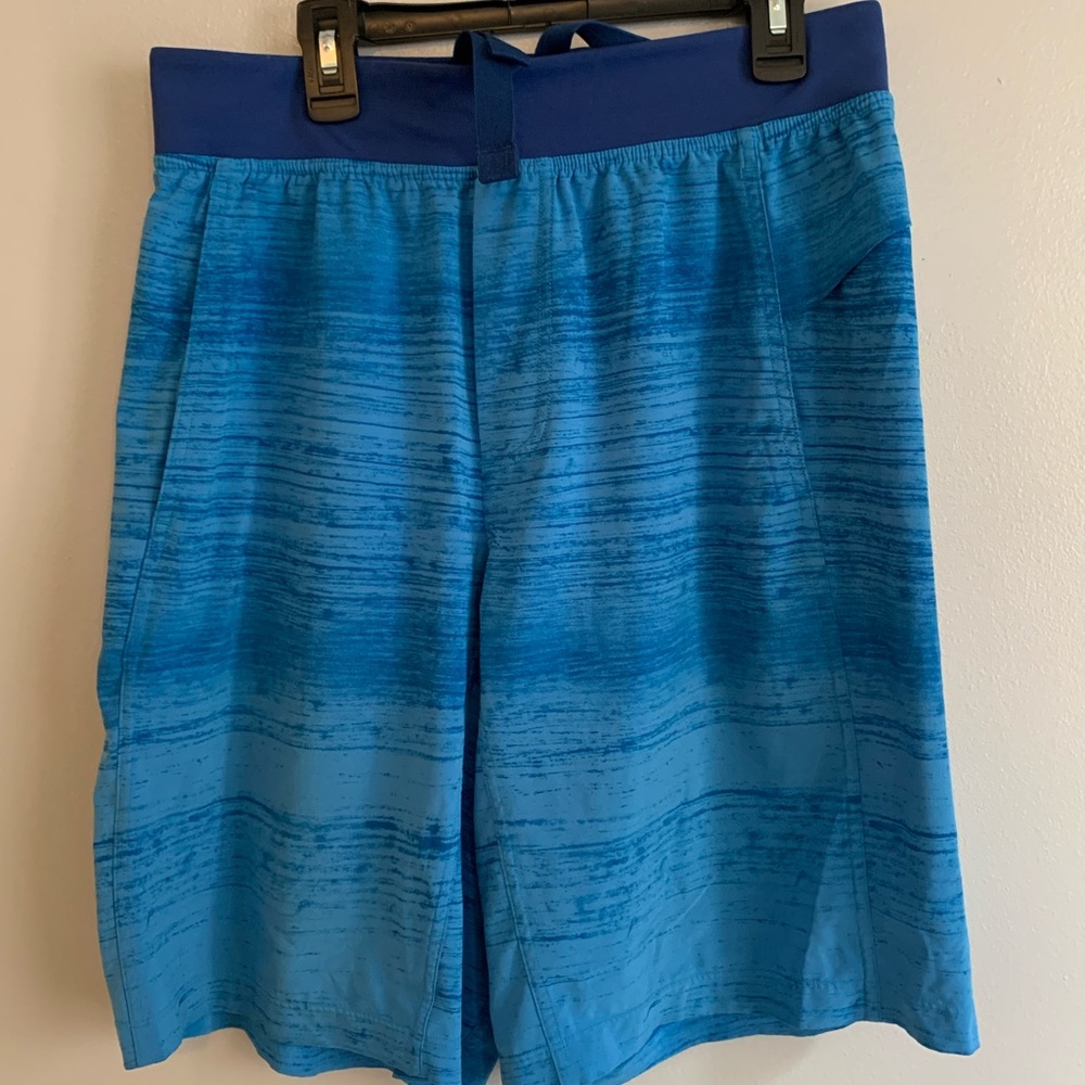 Lululemon workout shorts - blue, not lined